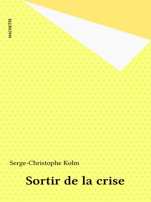 cover image of Sortir de la crise